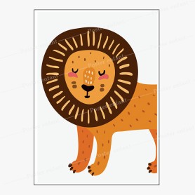 Affiche : Lion Affiche : Lion