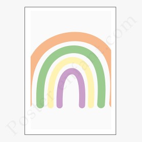 Affiche : Arc en ciel Affiche : Arc en ciel