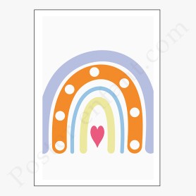 Affiche : Arc en ciel Affiche : Arc en ciel