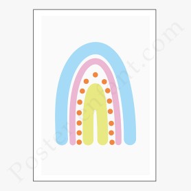 Affiche : Arc en ciel Affiche : Arc en ciel