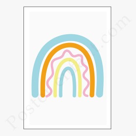 Affiche : Arc en ciel Affiche : Arc en ciel