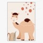 Set de 3 Affiches Boho Animaux