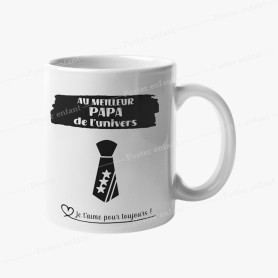Mug cravate pour papa à personnaliser Mug cravate pour papa à personnaliser