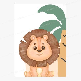 Affiche : Lion Affiche : Lion