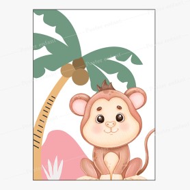 Affiche : Singe Affiche : Singe