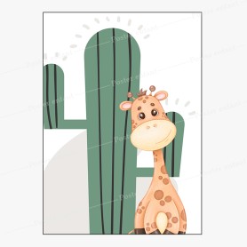 Affiche : Girafe Affiche : Girafe