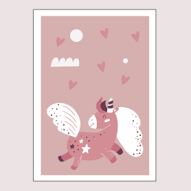 Affiche :  Petite licorne Affiche :  Petite licorne