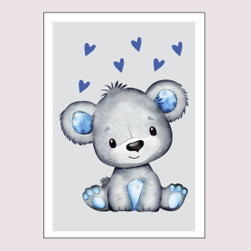 Affiche : Petit ourson Affiche : Petit ourson