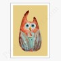 Affiche  Hibou fun et amusant