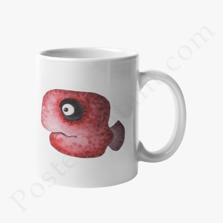 Mug : Poisson rigolo