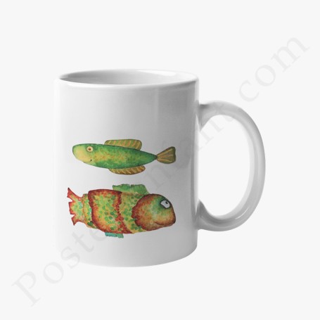 Mug : Poisson rigolo