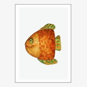 Affiche Poisson rigolo