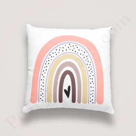 Coussin déco : Arc en ciel Coussin déco : Arc en ciel