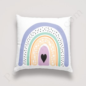 Coussin déco : Arc en ciel Coussin déco : Arc en ciel