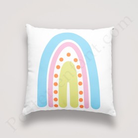 Coussin déco : Arc en ciel Coussin déco : Arc en ciel