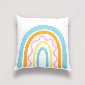Coussin déco : Arc en ciel Coussin déco : Arc en ciel
