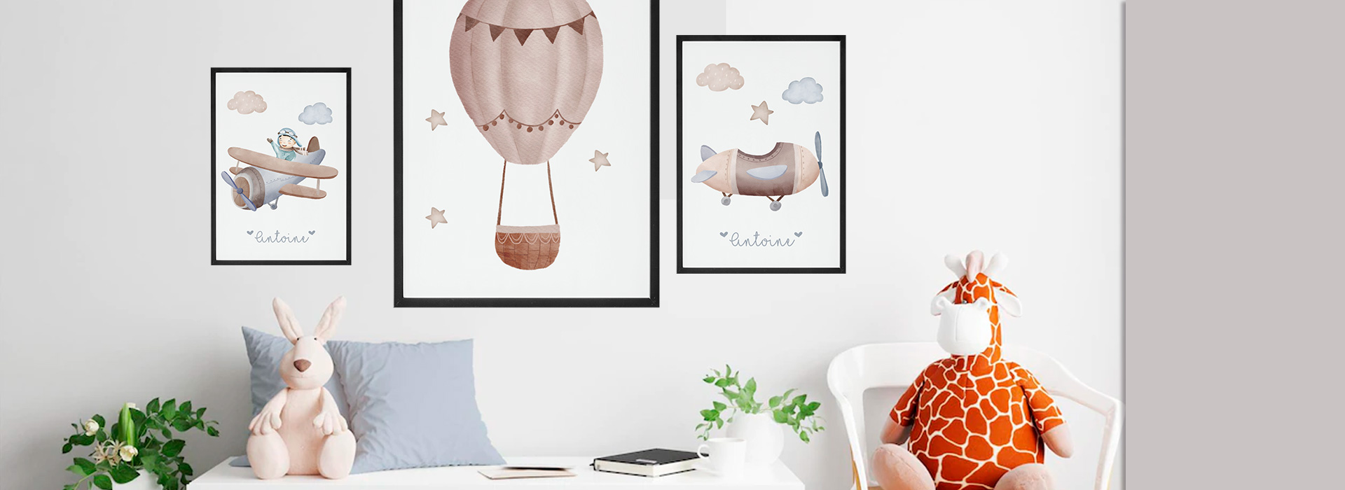 Poster Aviation pour enfant Poster Aviation pour enfant